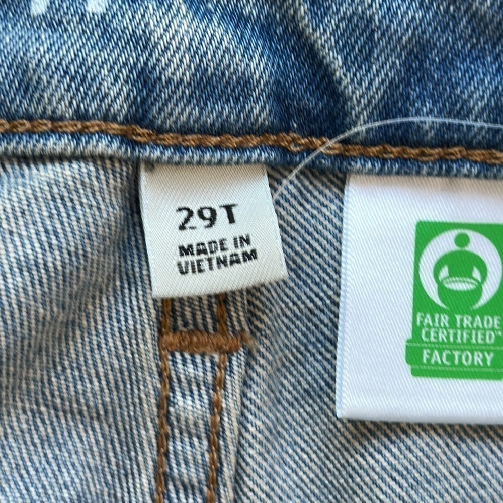 J. Crew factory classic straight jeans SZ 29T - Picture 3 of 10